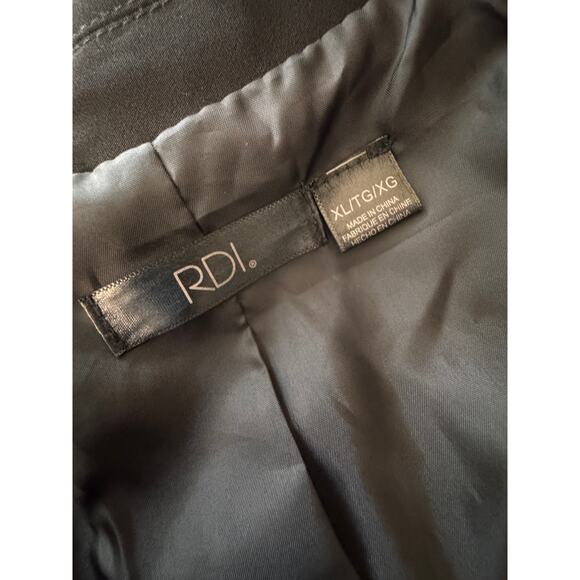 New RDI NORDSTROM Women's Black Oversize Double Breasted Blazer Size XL - Picture 6 of 7